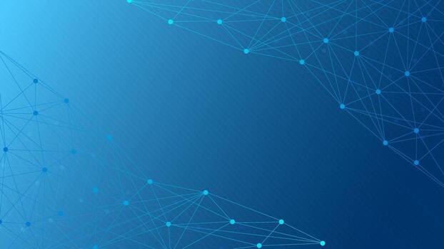 Abstract blue digital technology futuristic communication high tech plexus network background vector