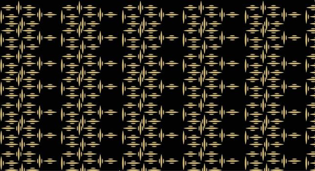 Abstract interwoven metallic threads pattern with digital glitch effects and subtle color shifts vector