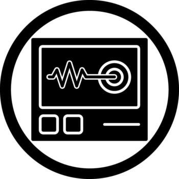 Monitoring Web Style Based Graphic vector