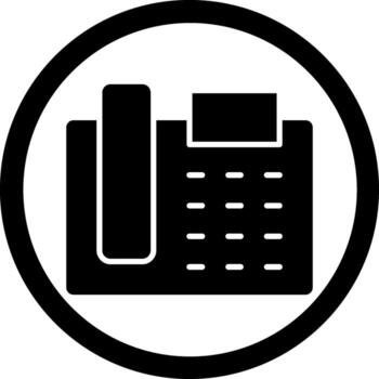 Telephone Interactive User Interface Design vector