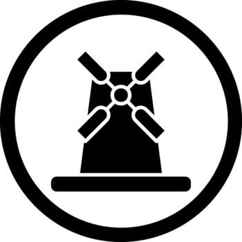 Windmill Responsive App UI Shape vector