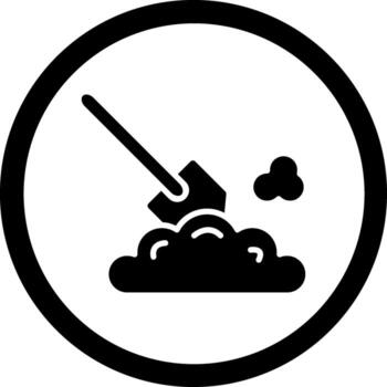 Digger Application Focused UI Design vector