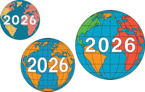 Global Outlook 2026 A World in Transition vector