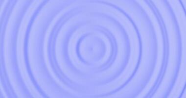 blå krusning Vinka fält abstrakt koncentrisk slinga rörelse bakgrund video