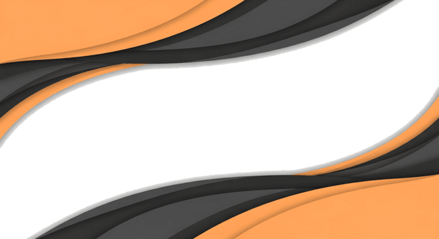 astratto grafico con stratificato arancia e nero ondulato forme la creazione di un' dinamico moderno telaio con delicato struttura. png