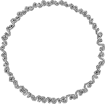 Circle frames element png