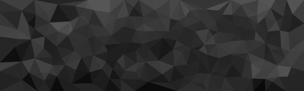 oscuro resumen polígono antecedentes con geométrico bajo escuela politécnica modelo en negro y gris tonos vector