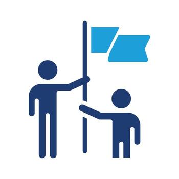 juntos de colores icono diseño bueno para web o móvil aplicación vector