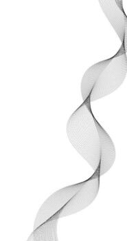 Copy Space and Abstract background Monochrome wave of particles Design element vector