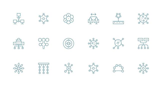Vector icons for data visualization