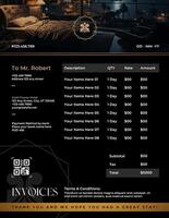 Hotel Invoices Template