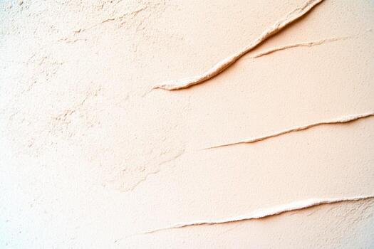 Textured wall with grooves in a clean, minimalist neutral design photo