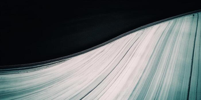 Vast rolling hills showcasing intricate patterns of cultivated land photo