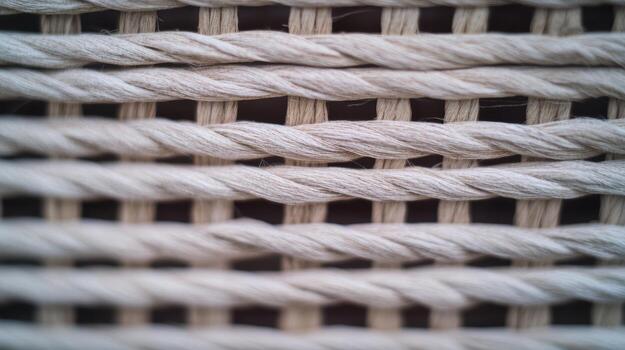 Detailed texture of woven fabric showcasing intricate design and craftsmanship photo