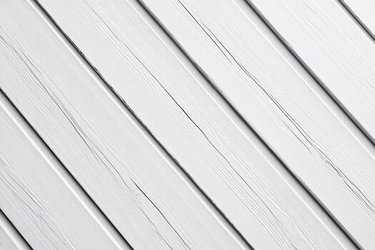White wooden floor with textured patterns and diagonal planks photo