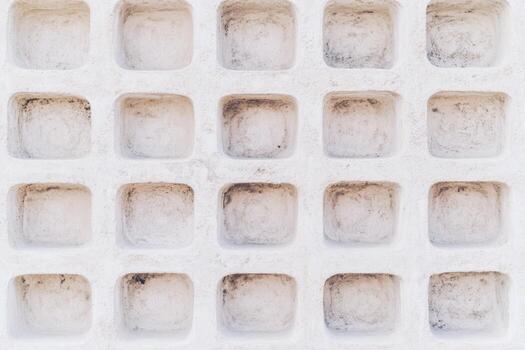 Concrete block wall pattern with clean design and subtle texture photo