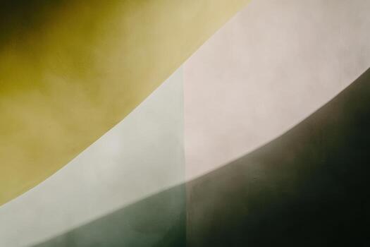 Abstract display of smooth curves and gradients in muted colors photo
