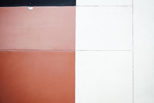 Colorful abstract wall textures showcasing simple geometric shapes and tones photo