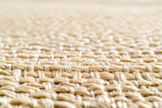 Textured woven mat showcases intricate patterns and natural fibers in design photo