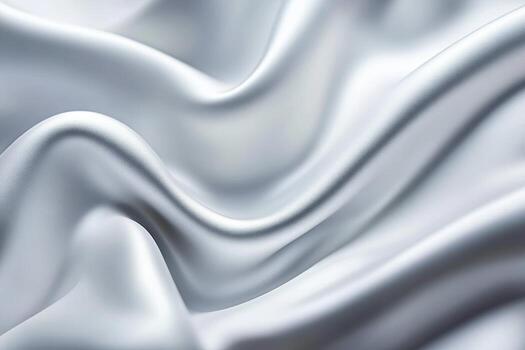 Smooth white fabric with subtle sheen and elegant draping appearance photo
