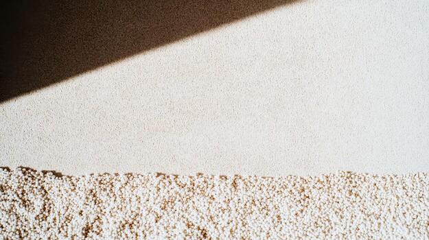 Texture of fine grains under soft light during afternoon photo