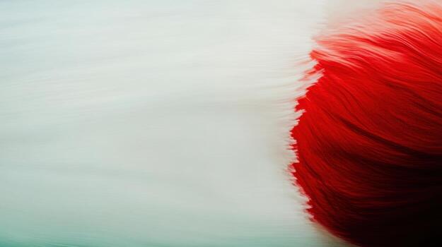 Vibrant abstract artwork showcasing bold red and gentle gradient tones photo