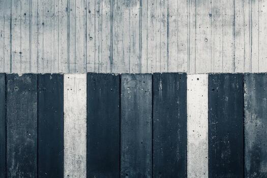 Abstract urban wall texture with contrasting black and white patterns photo