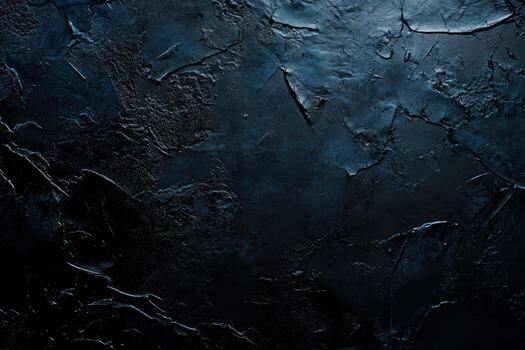 Deep blue textured surface with rough finish in artistic setting photo