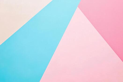 Colorful geometric patterns create a modern artistic background design photo