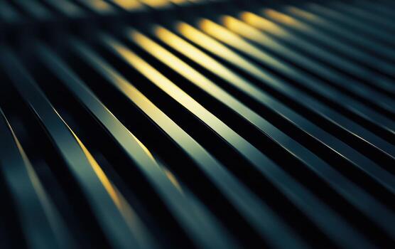 Lines and reflections create a mesmerizing pattern in the evening light photo