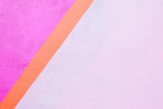 Bright geometric patterns create vibrant wall art in urban setting photo