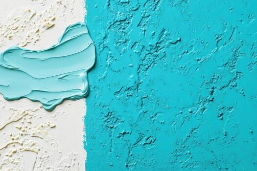 vistoso pintar texturas en un pared crear un vibrante artístico monitor foto