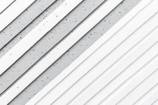 Modern abstract texture in gray and white with diagonal lines and patterns photo