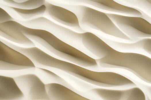 Patterns of sand create unique textures in a warm coastal environment photo