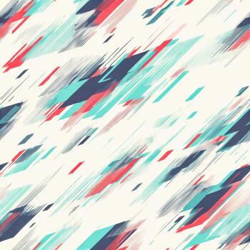 Dynamic abstract background with colorful streaks and geometric patterns photo