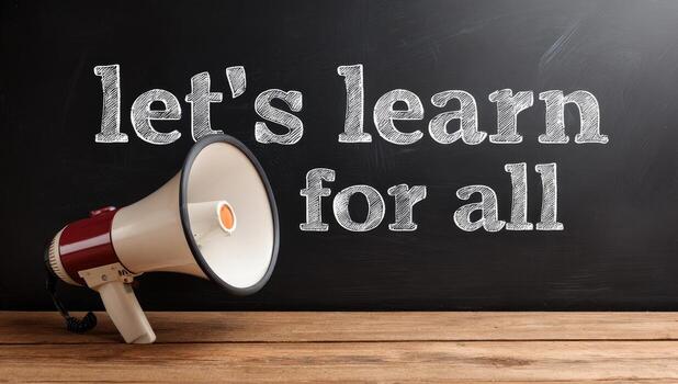 Let's learn for all photo