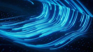 spinning virvel kurva rader med styrelse bakgrunder, 3d tolkning video