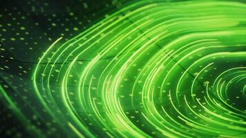 spinning virvel kurva rader med styrelse bakgrund, 3d tolkning video