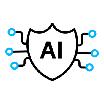ai segurança sistema protegendo dados com artificial inteligência e rede conexões png