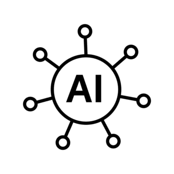 ai rede conexão global dados partilha e em processamento para inteligente tecnologia png