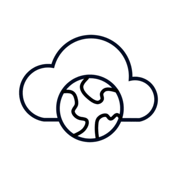 global nätverk förbindelse, moln datoranvändning, över hela världen data lagring, internet teknologi, digital värld png