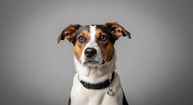 Studio Dog Portrait Captured for Lifestyle and Branding Use photo