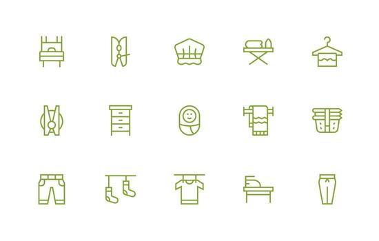 lino icono colección con 15 regular línea diseños pulcramente diseñado íconos para web plataformas vector