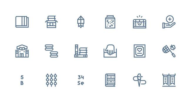colección visual paquete conteniendo 18 fuerte carrera línea íconos completar icono haz para web diseño vector