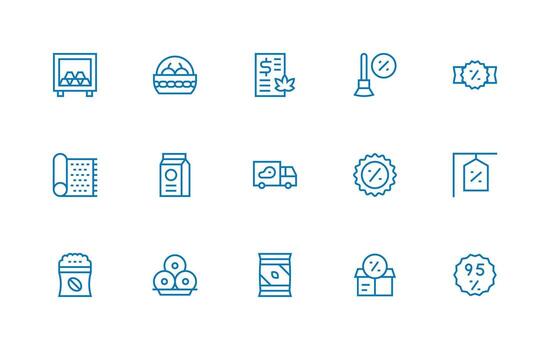 15 regular línea íconos para venta al por mayor gráficos estilo icono conjunto vector