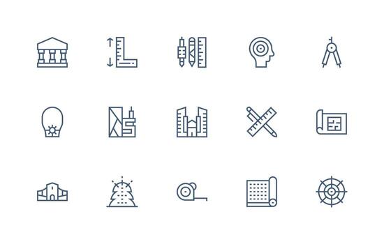 Plano visual paquete conteniendo 15 regular línea íconos bien estructurado íconos para creativo utilizar vector