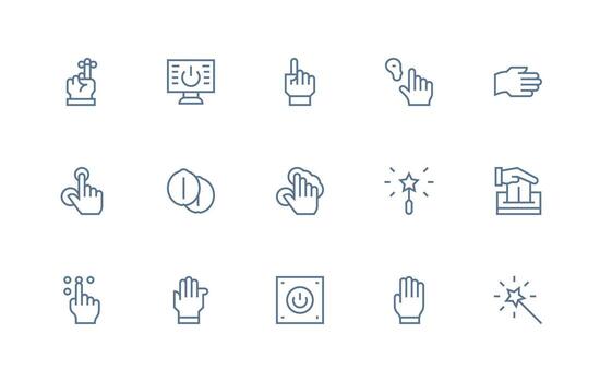 activar incluso 15 regular línea ilustraciones escalable íconos para multiplataforma interfaces vector