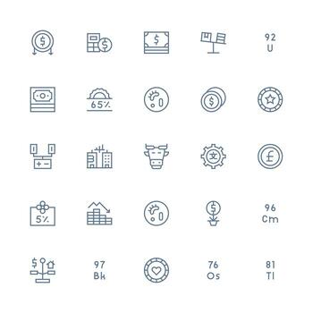 25 medio carrera contorno íconos para valor gráficos mínimo icono conjunto para interfaz proyectos vector