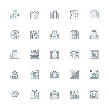 medio carrera contorno íconos desde complejo conjunto con 25 vectores completamente editable icono conjunto para web