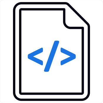 code and programming concept vector